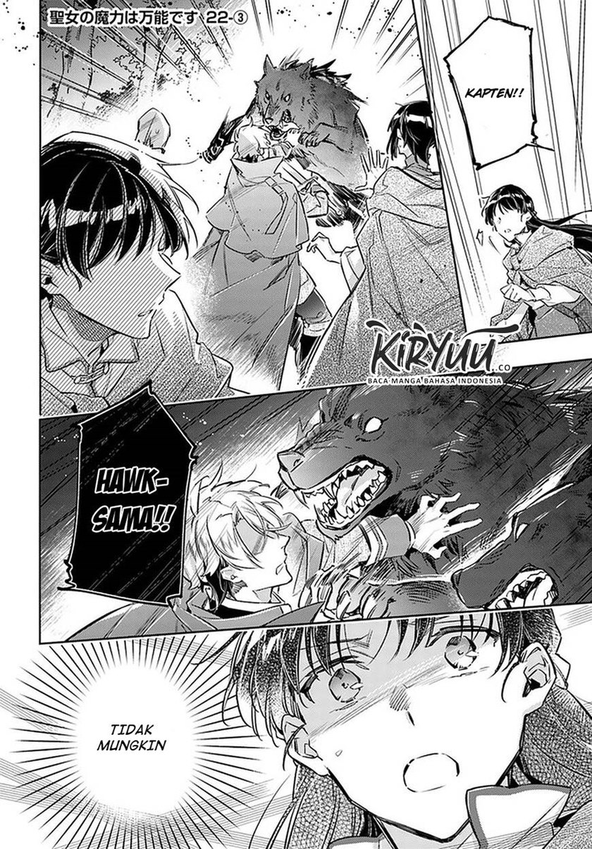 Seijo no Maryoku wa Bannou desu Chapter 22 Bahasa Indonesia